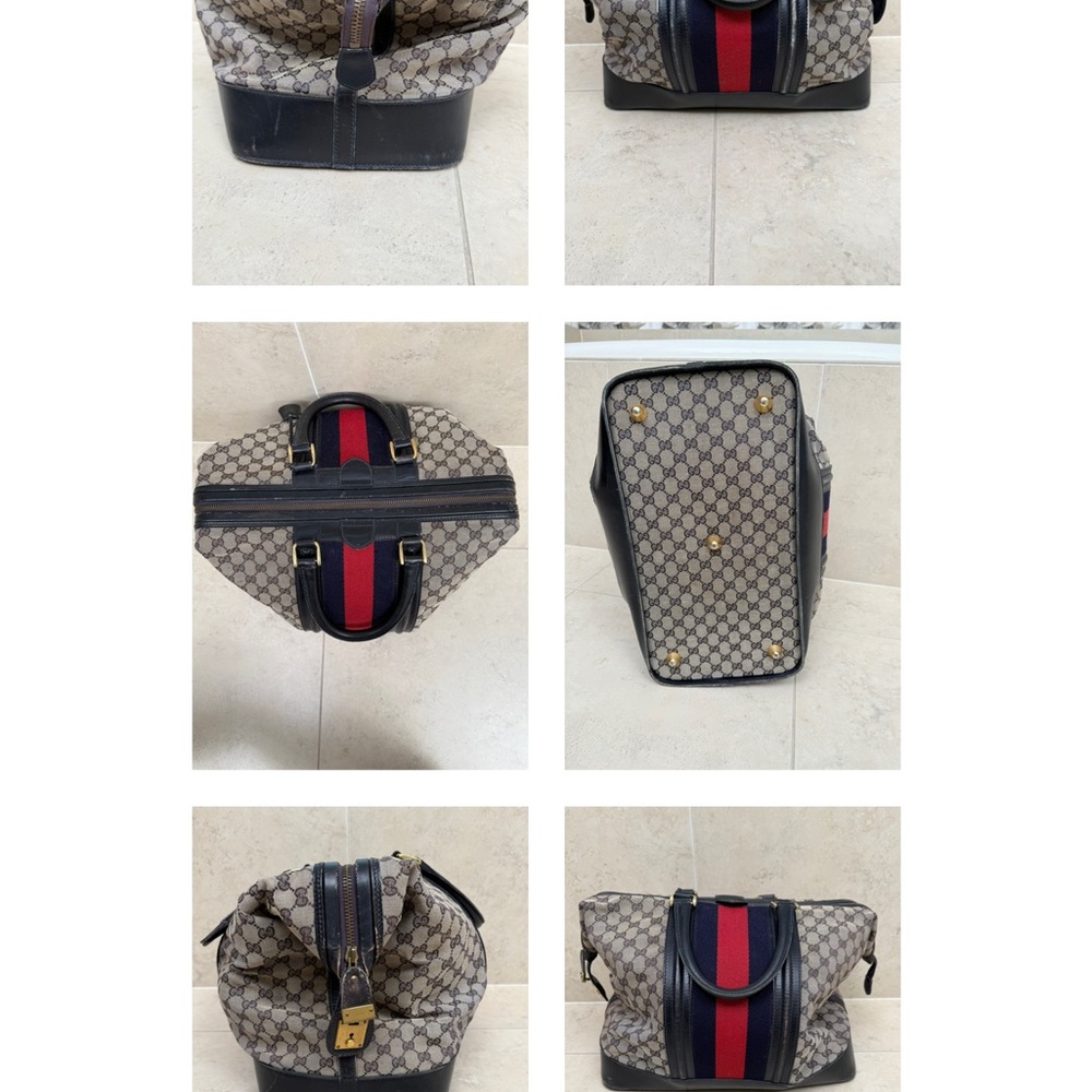 Gucci Vintage Web Train Case - Picture 2 of 6